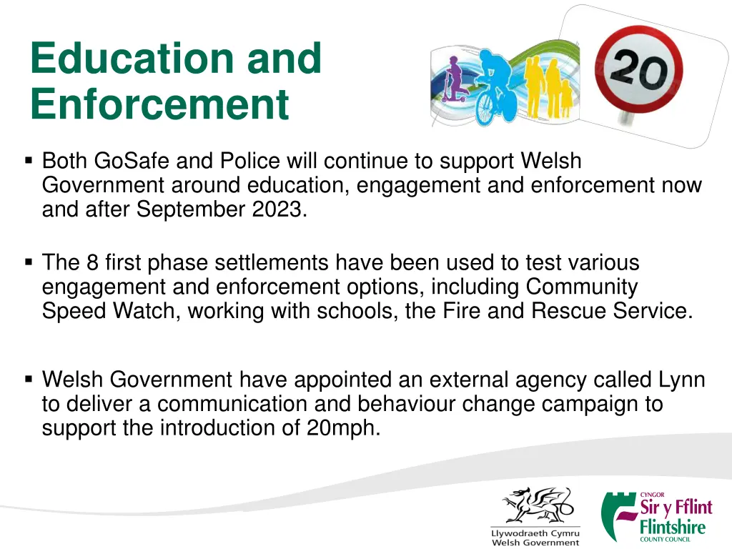 education and enforcement