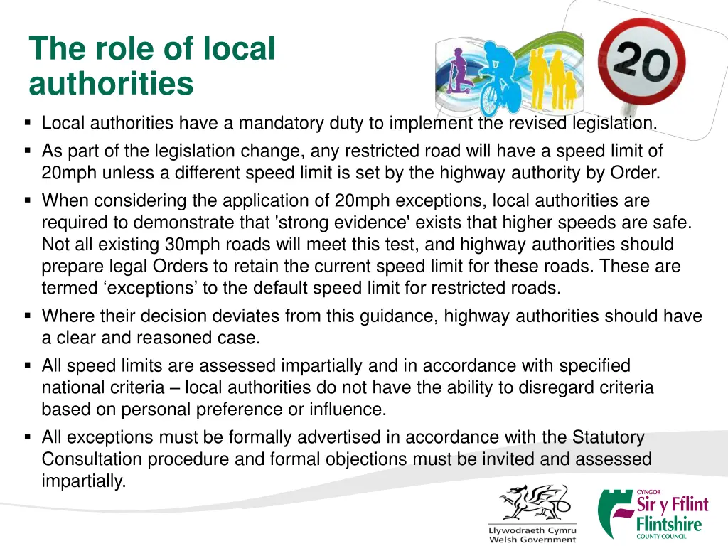 the role of local authorities