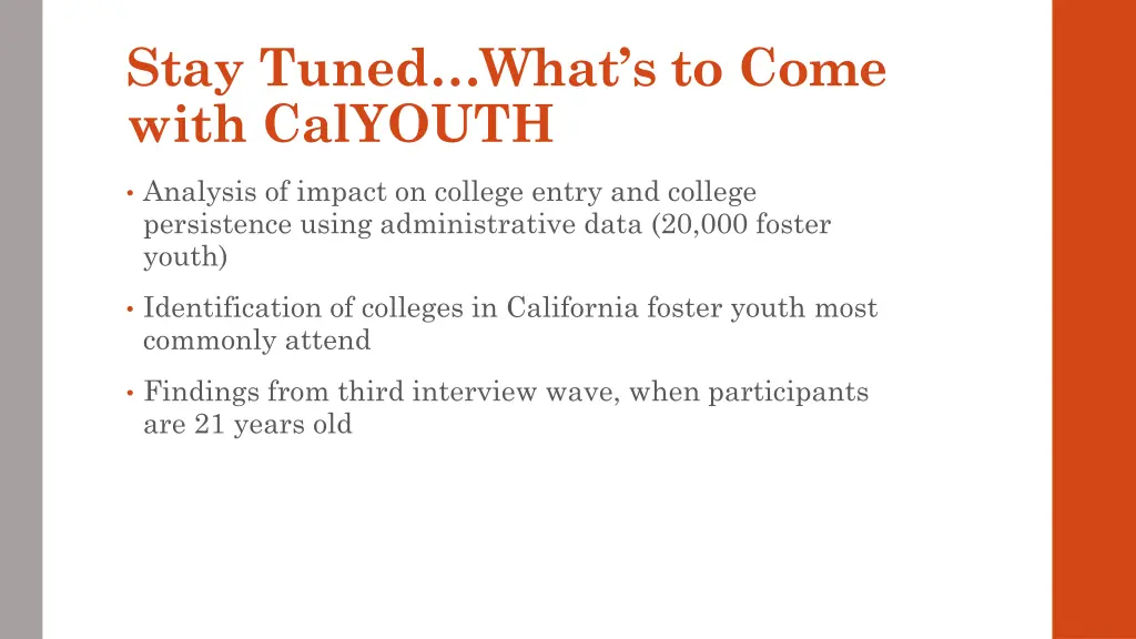 stay tuned what s to come with calyouth