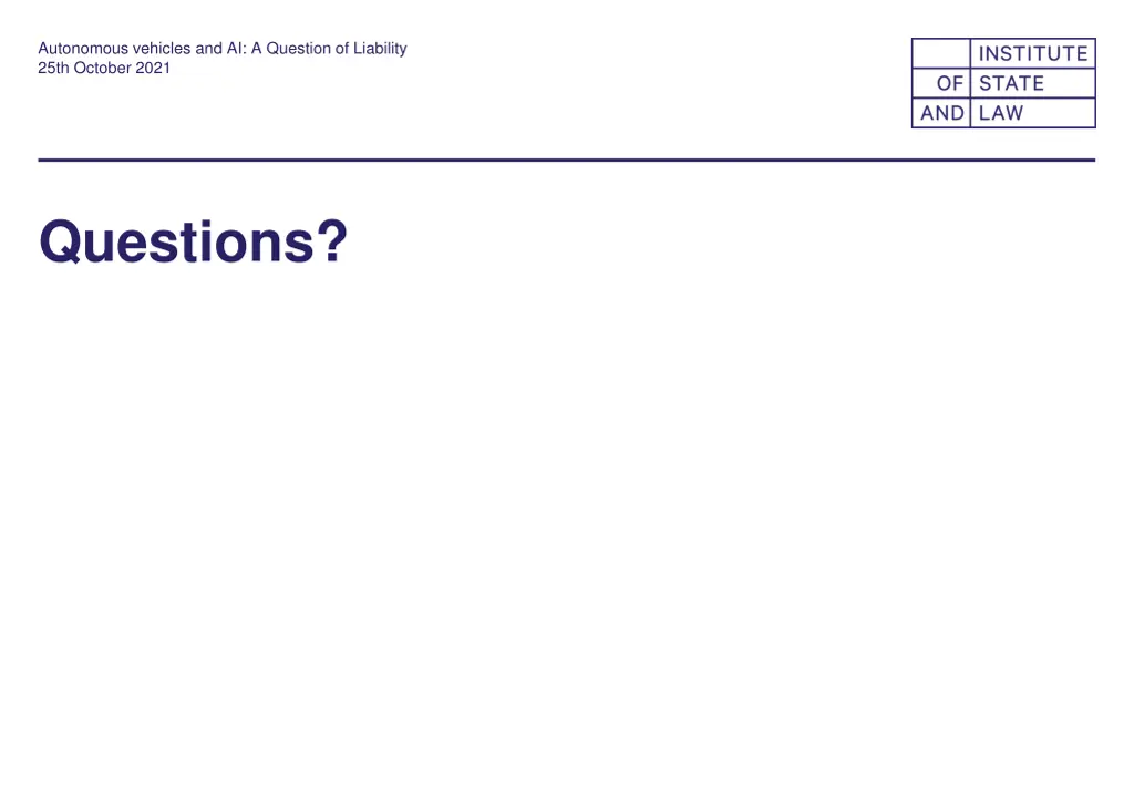 autonomous vehicles and ai a question 1