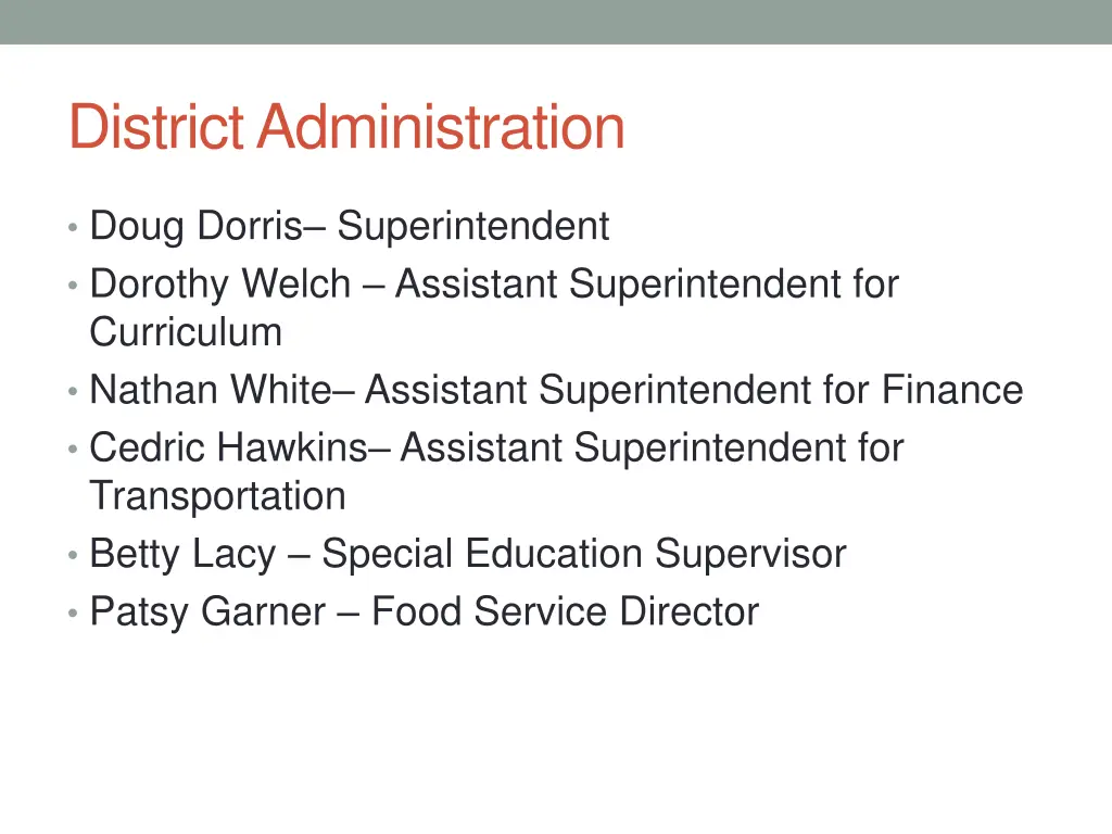 district administration