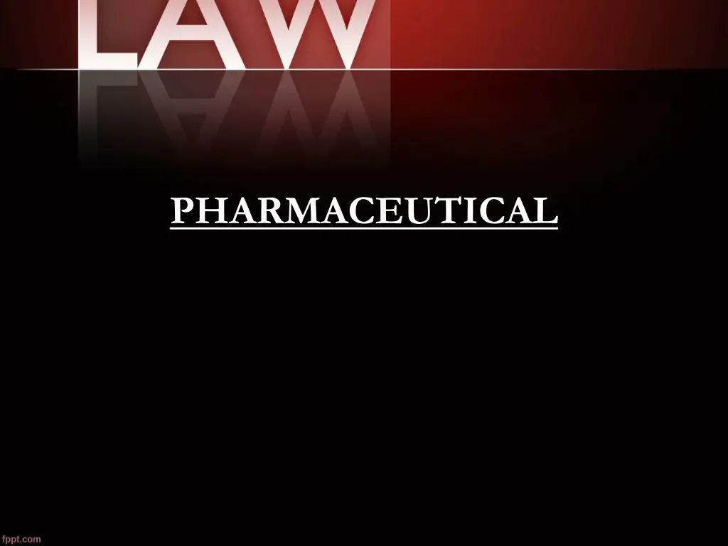 pharmaceutical