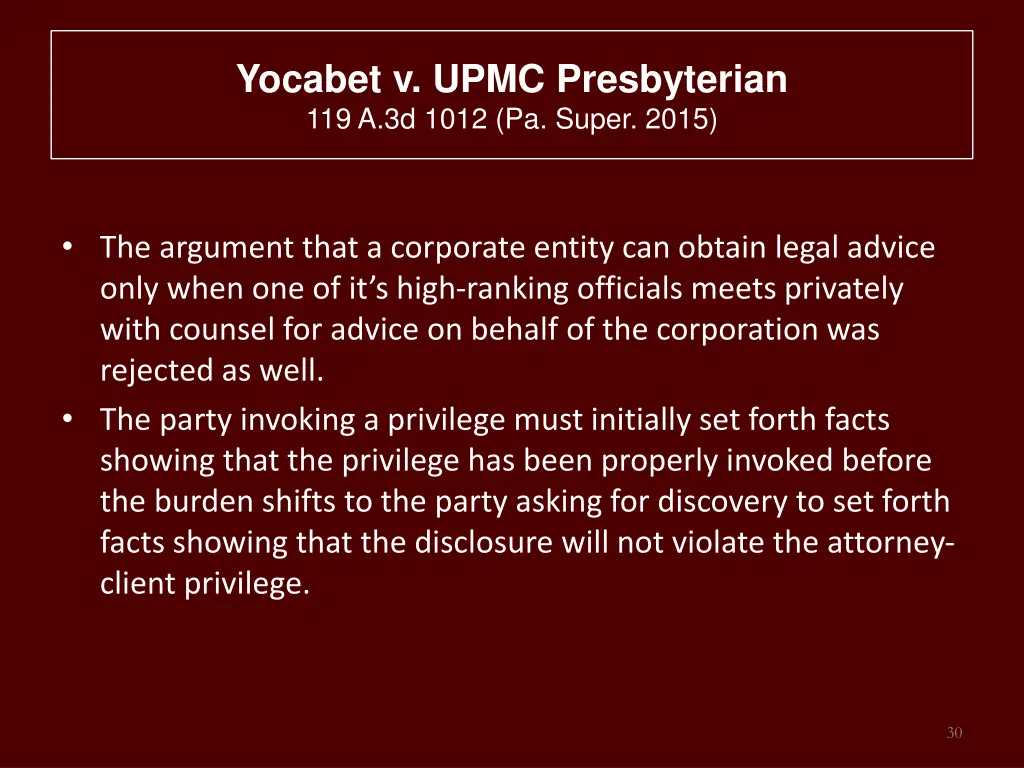 yocabet v upmc presbyterian 119 a 3d 1012 1