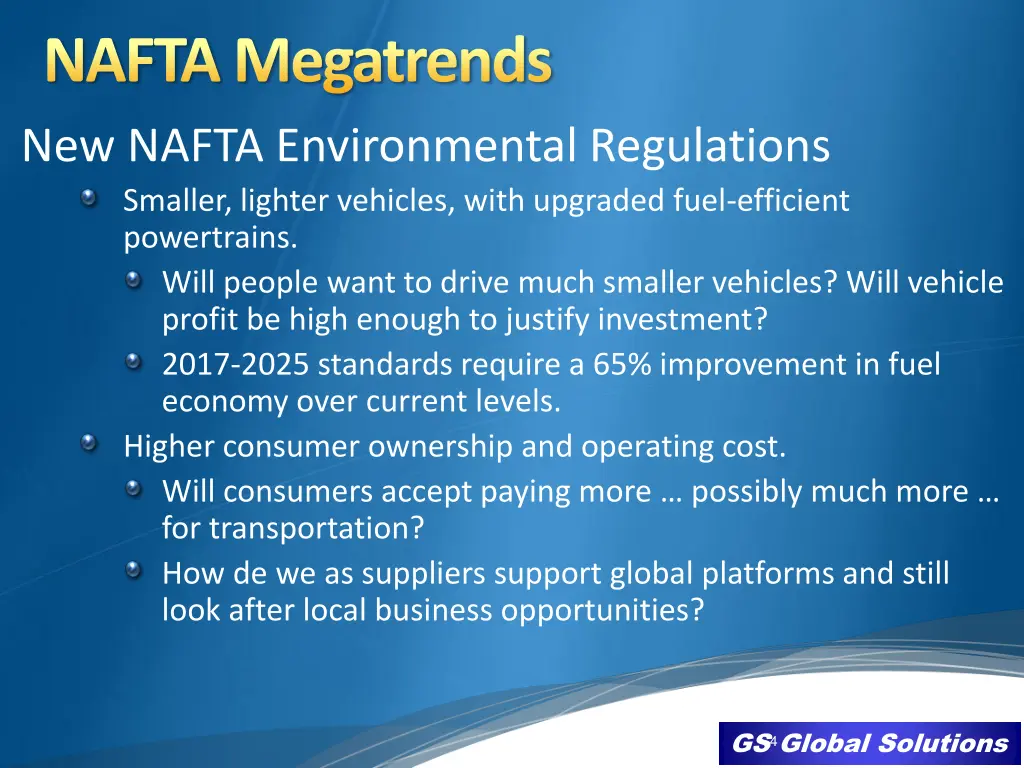 nafta megatrends