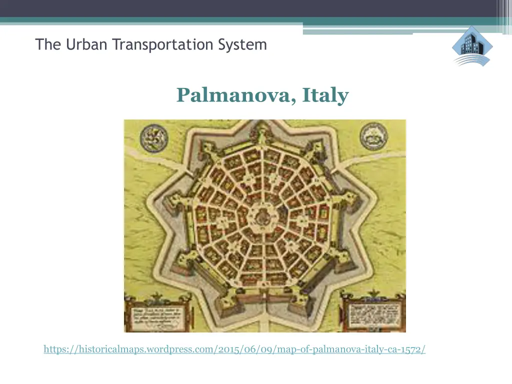 the urban transportation system 40