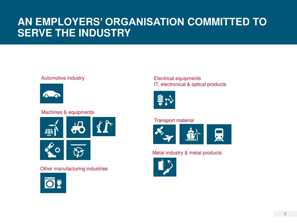 an employers organisation committed to serve