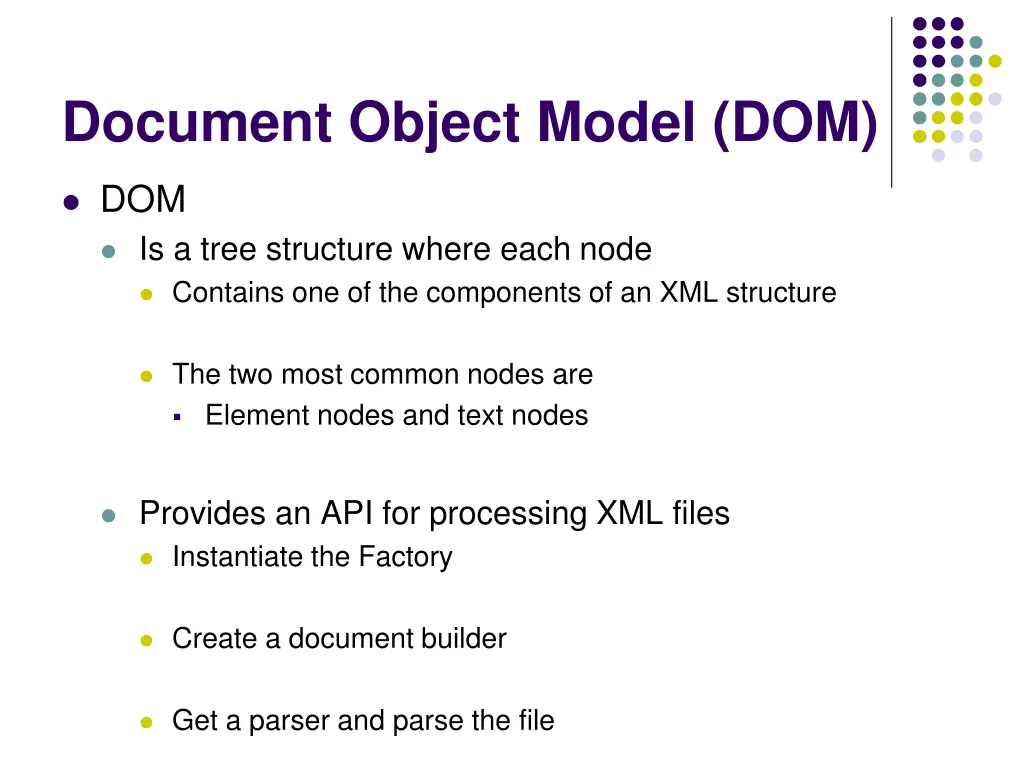 document object model dom