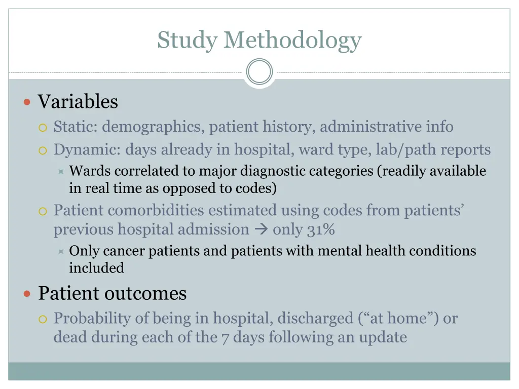 study methodology 1