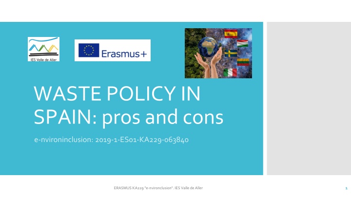 waste policy in spain pros and cons