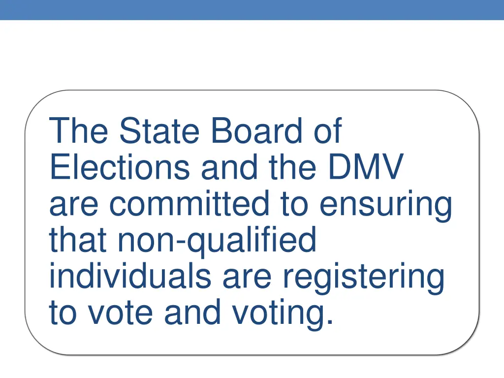 the state board of elections