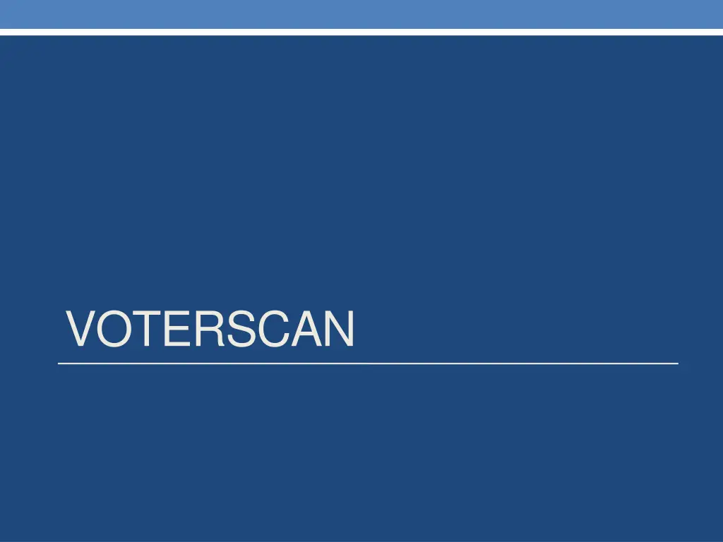 voterscan