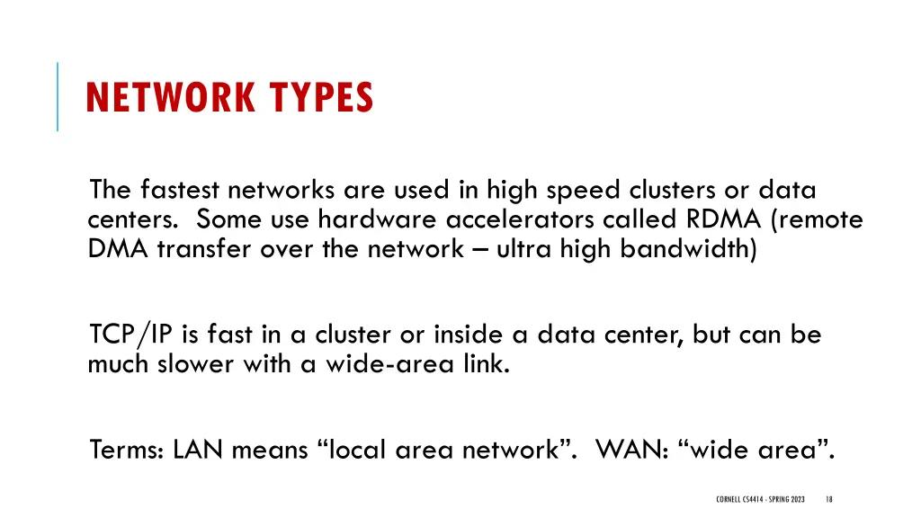 network types
