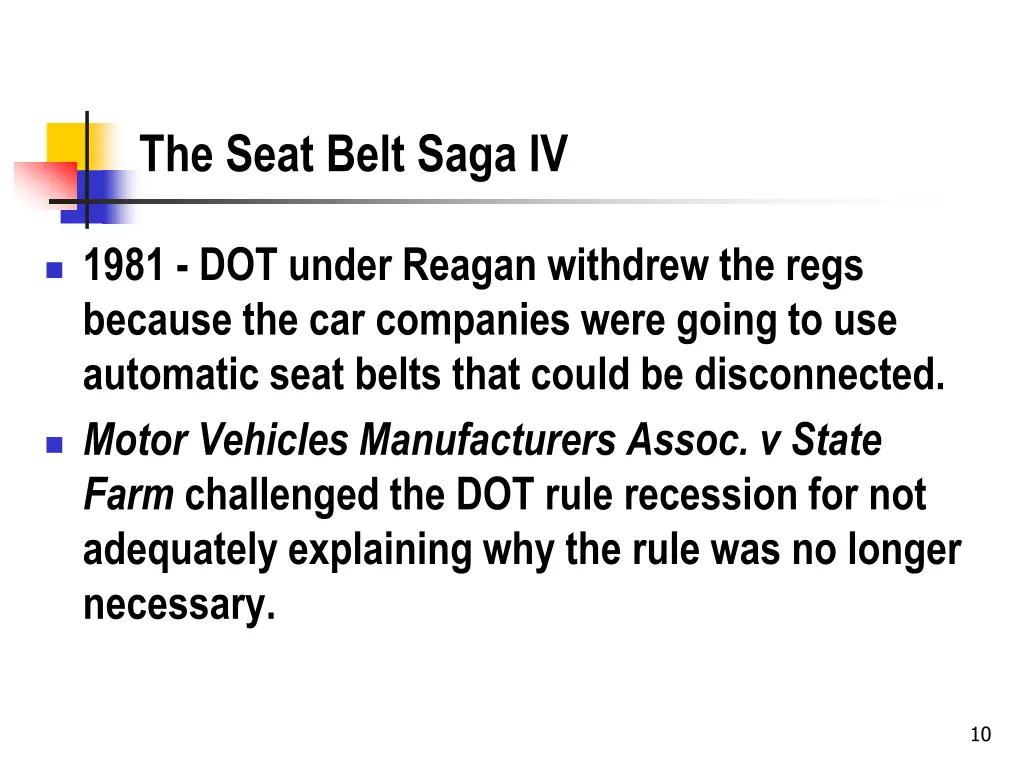 the seat belt saga iv