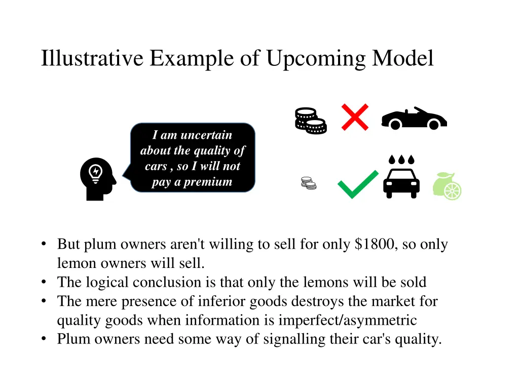 illustrative example of upcoming model 1
