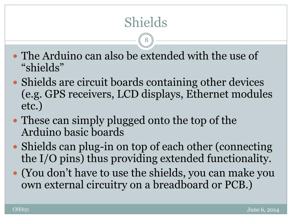 shields