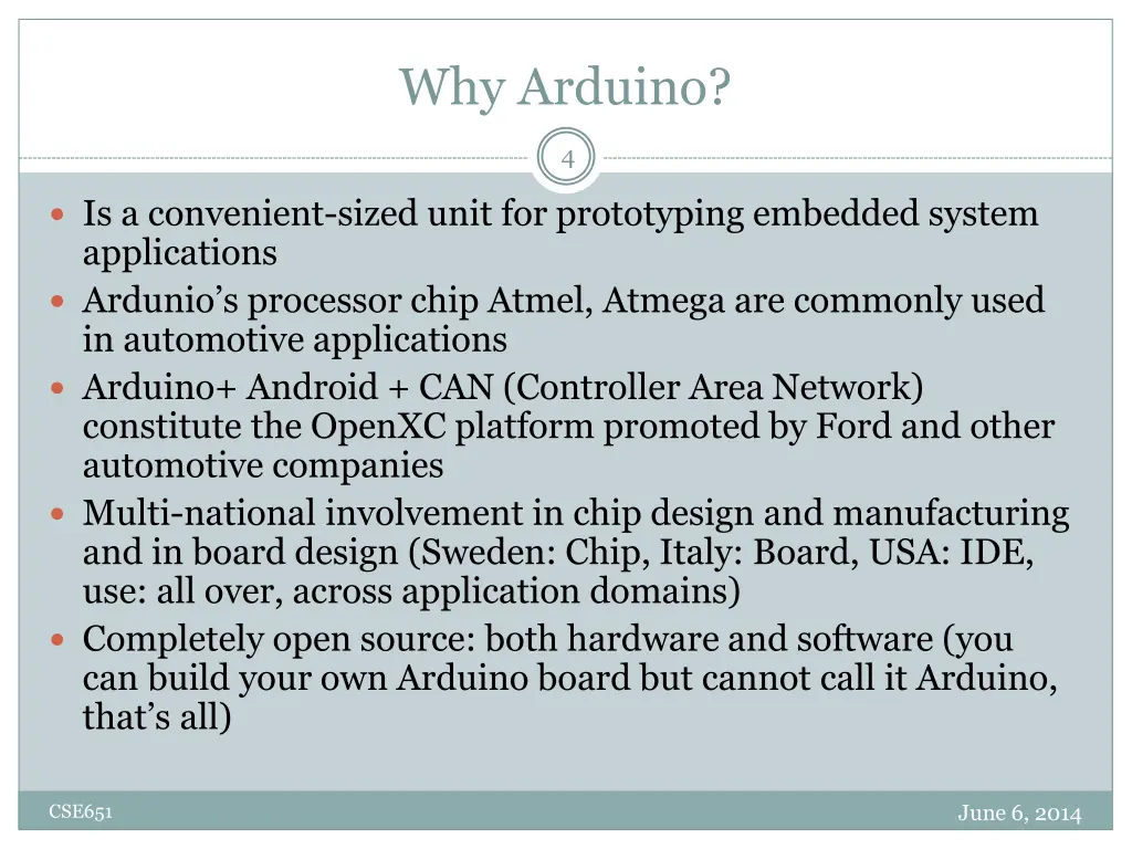why arduino
