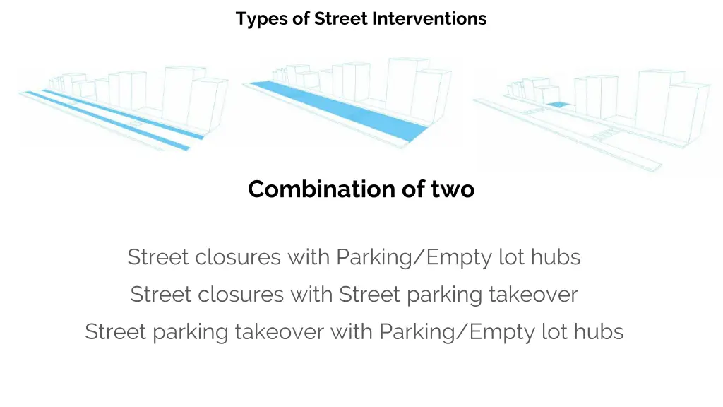 types of street interventions 4