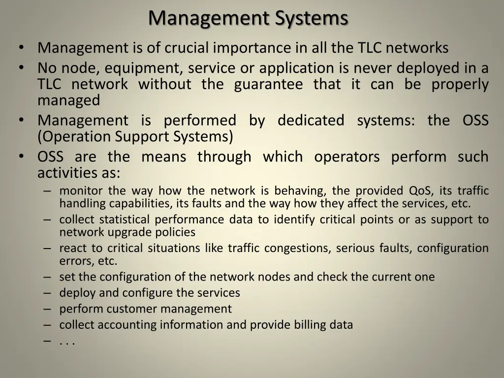 management systems 1