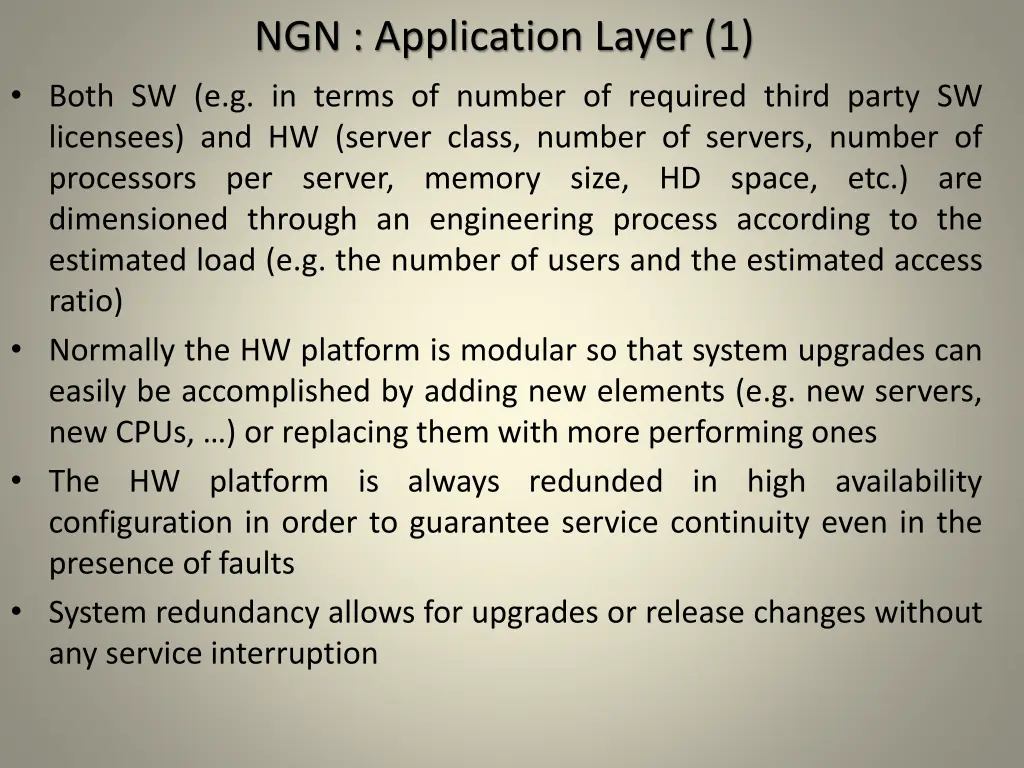 ngn application layer 1 both sw e g in terms