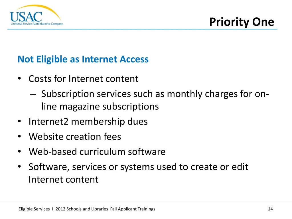 priority one 3