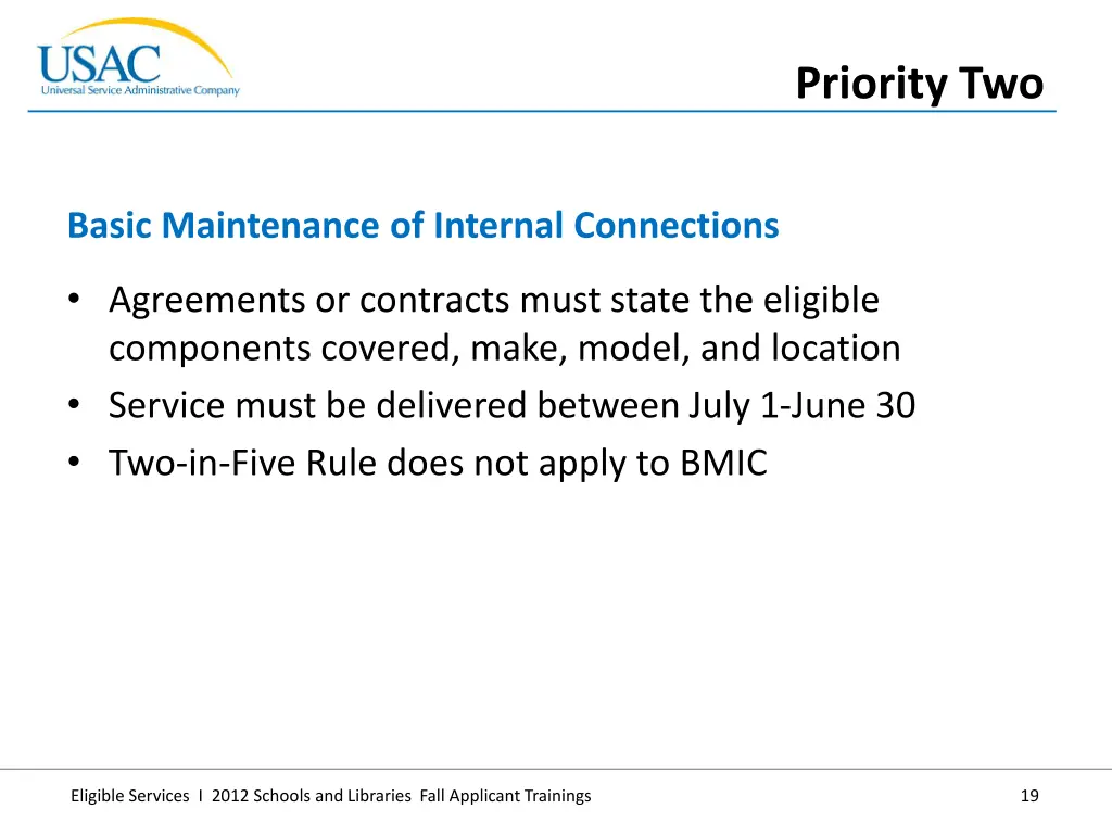 priority two 3