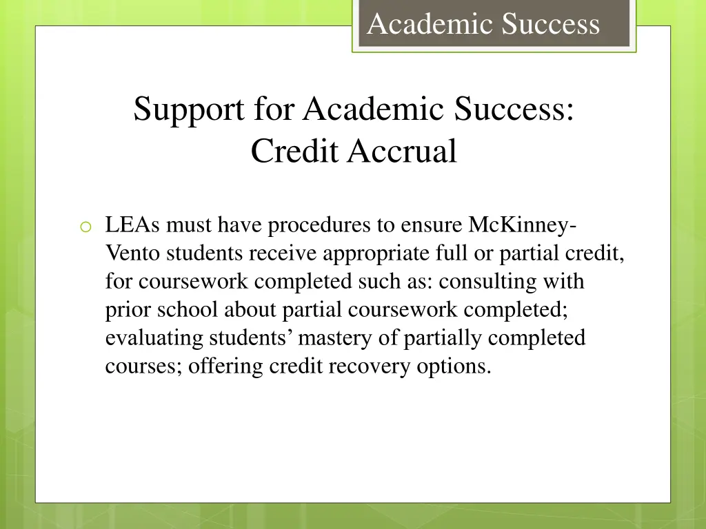 academic success 1