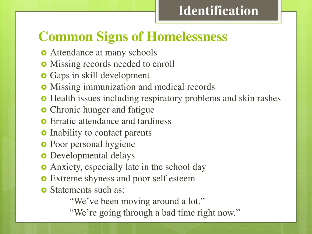 identification 2