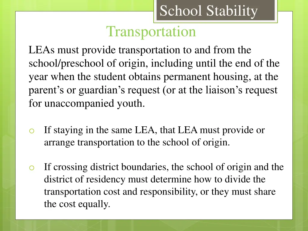 school stability 3