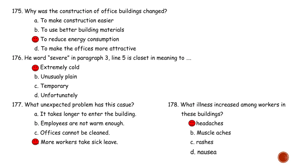 175 why was the construction of office buildings