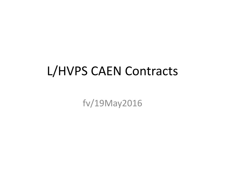 l hvps caen contracts