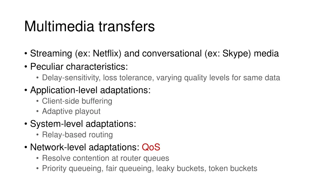 multimedia transfers