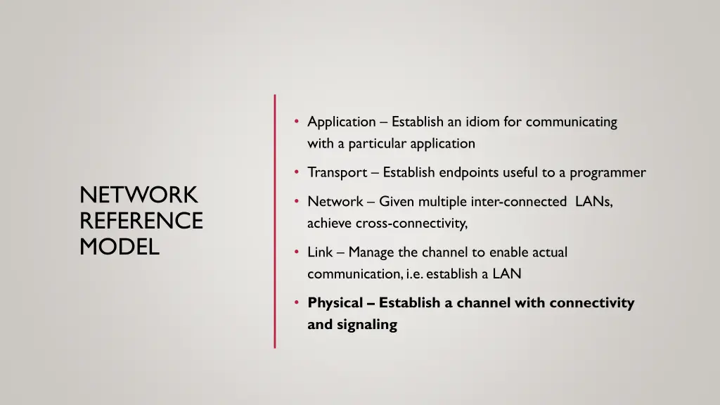 application establish an idiom for communicating 1
