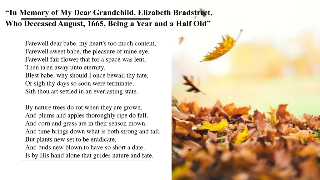 in memory of my dear grandchild elizabeth