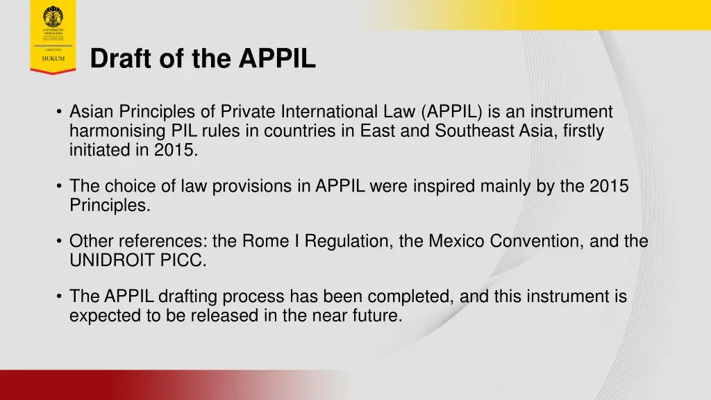 draft of the appil