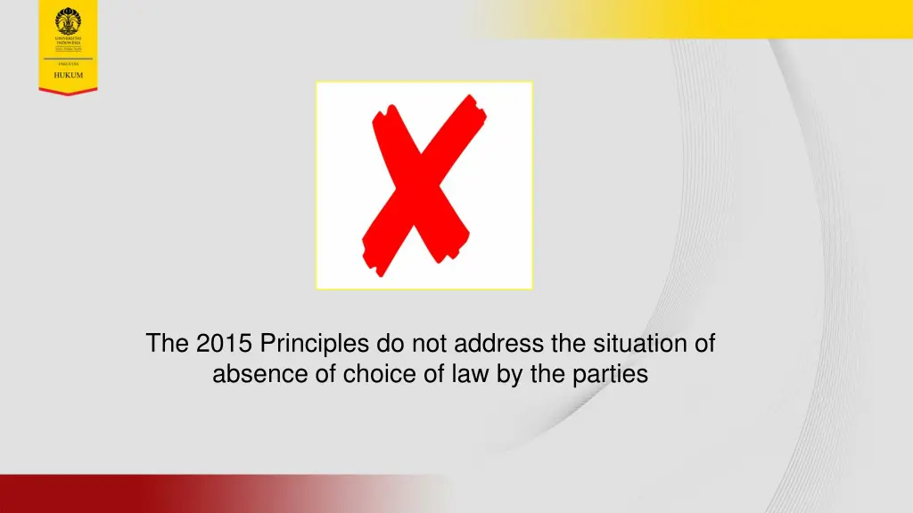 the 2015 principles do not address the situation