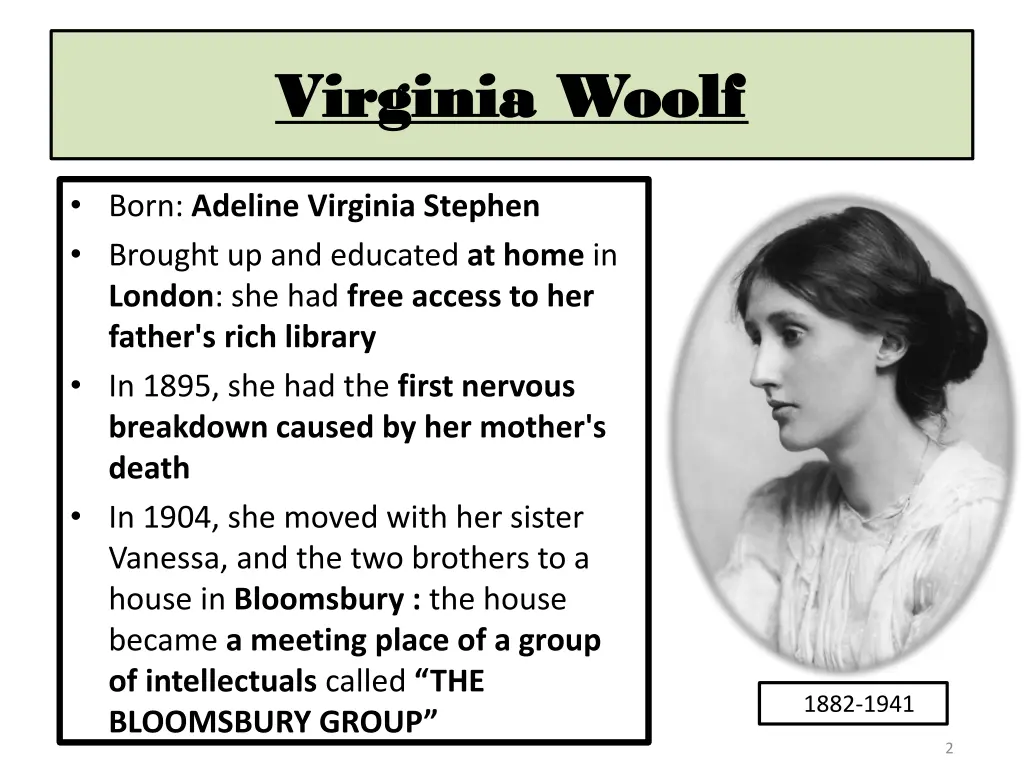 virginia woolf virginia woolf