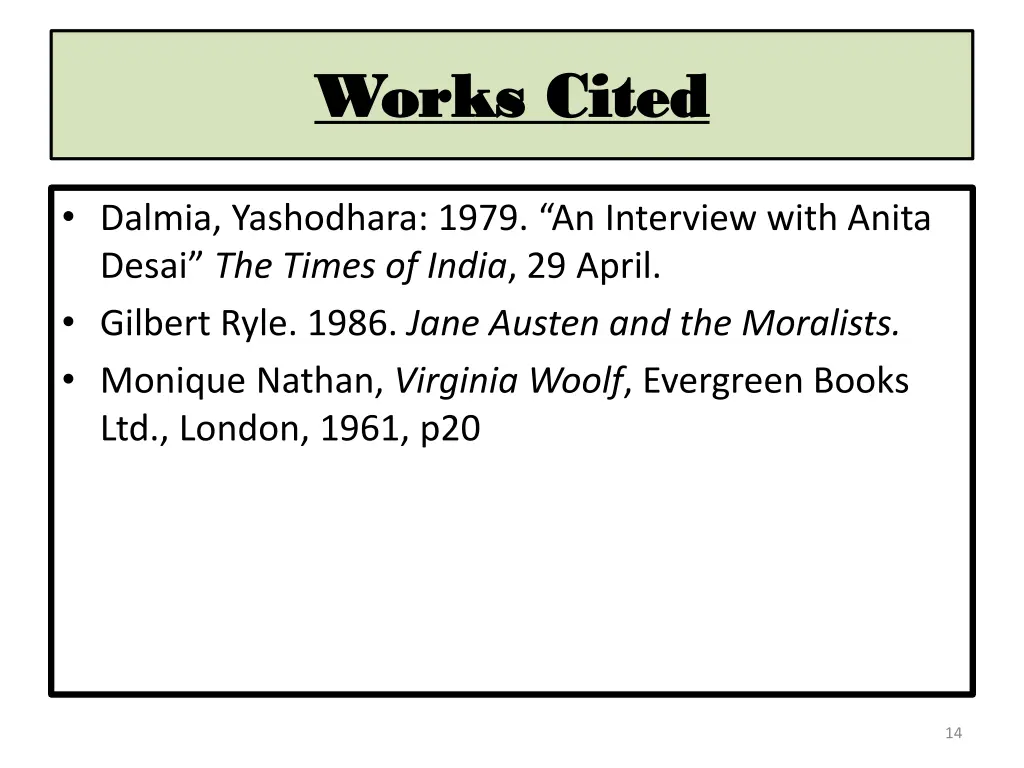 works cited works cited