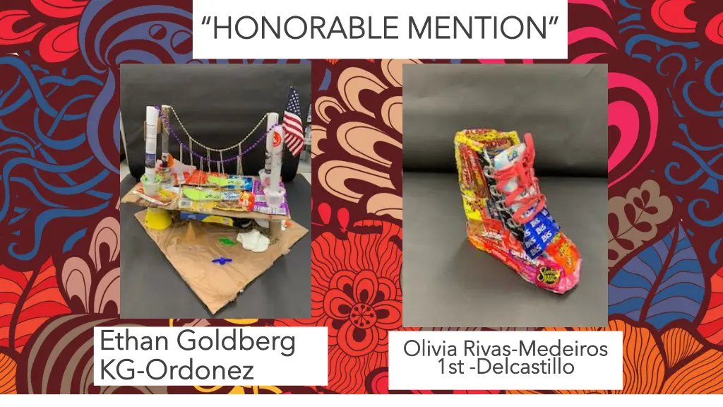 honorable mention honorable mention