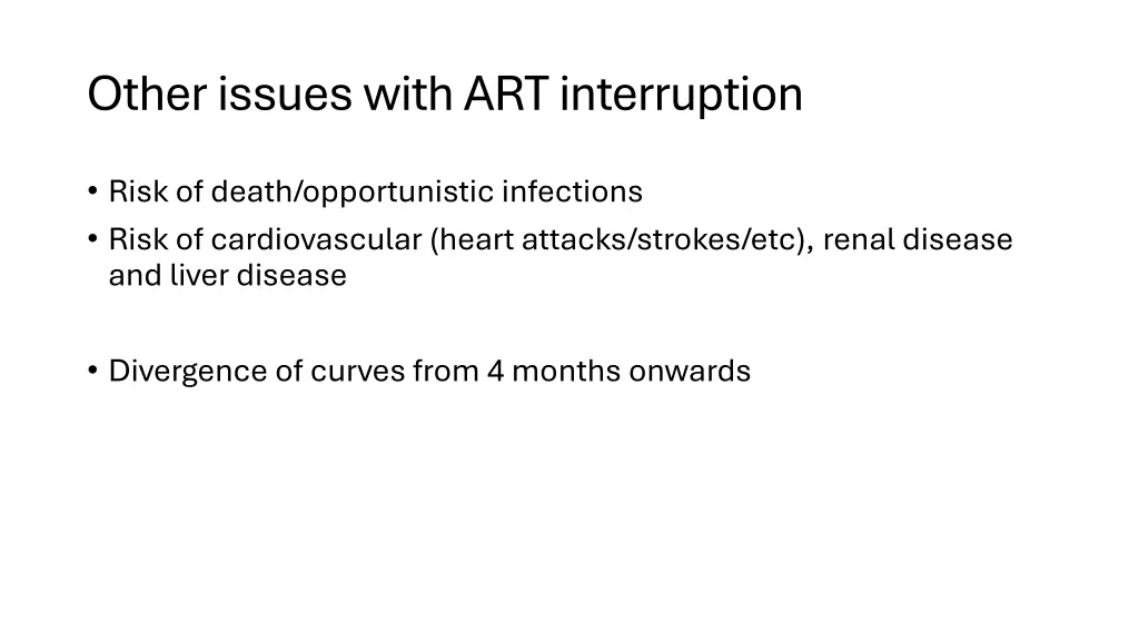 other issues with art interruption