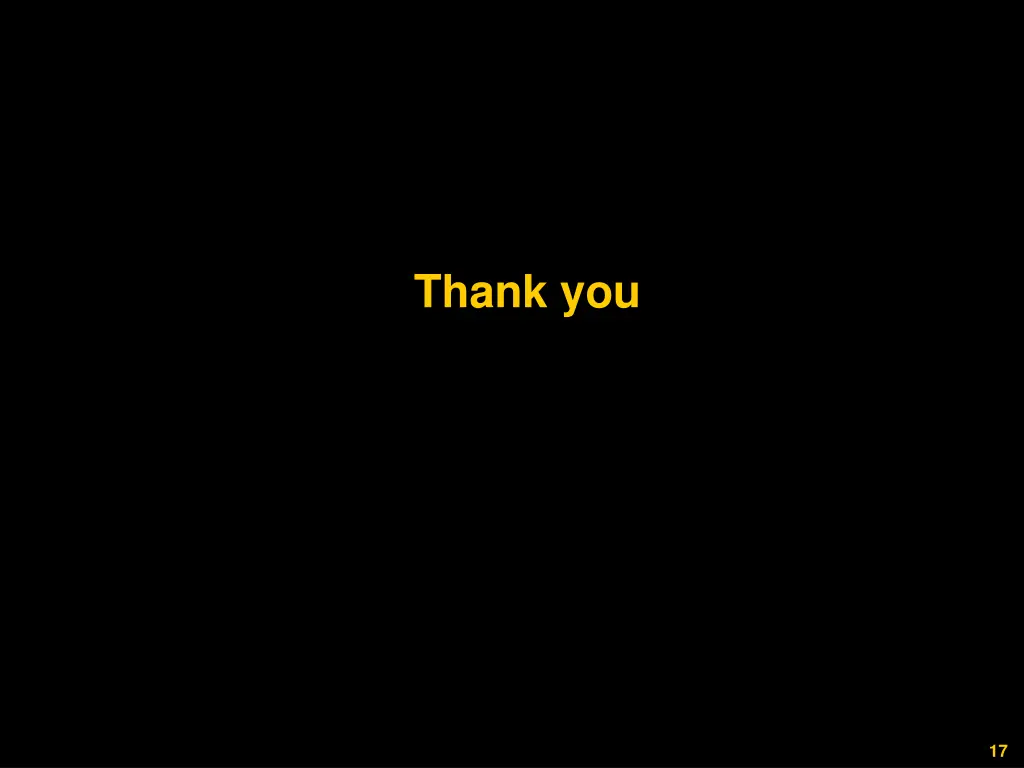 thank you