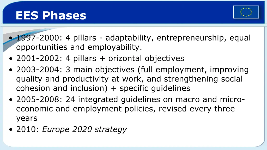 ees phases