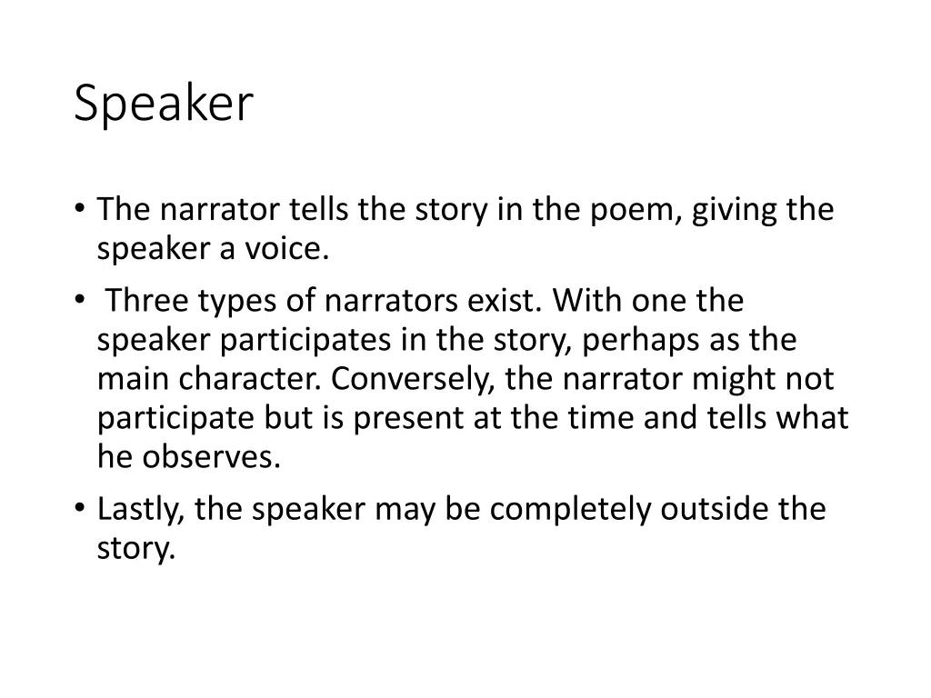 speaker