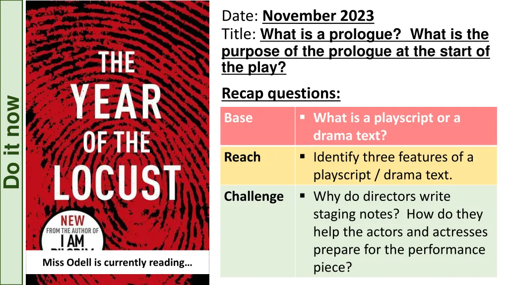 date november 2023 title what is a prologue what