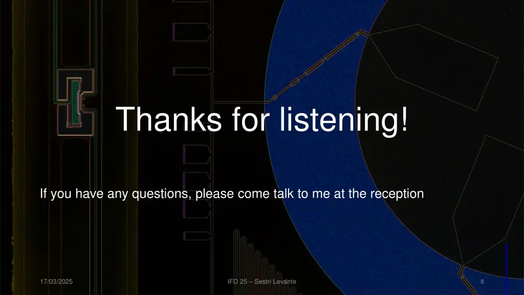 thanks for listening