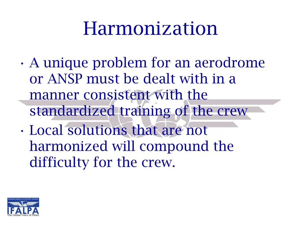 harmonization 1
