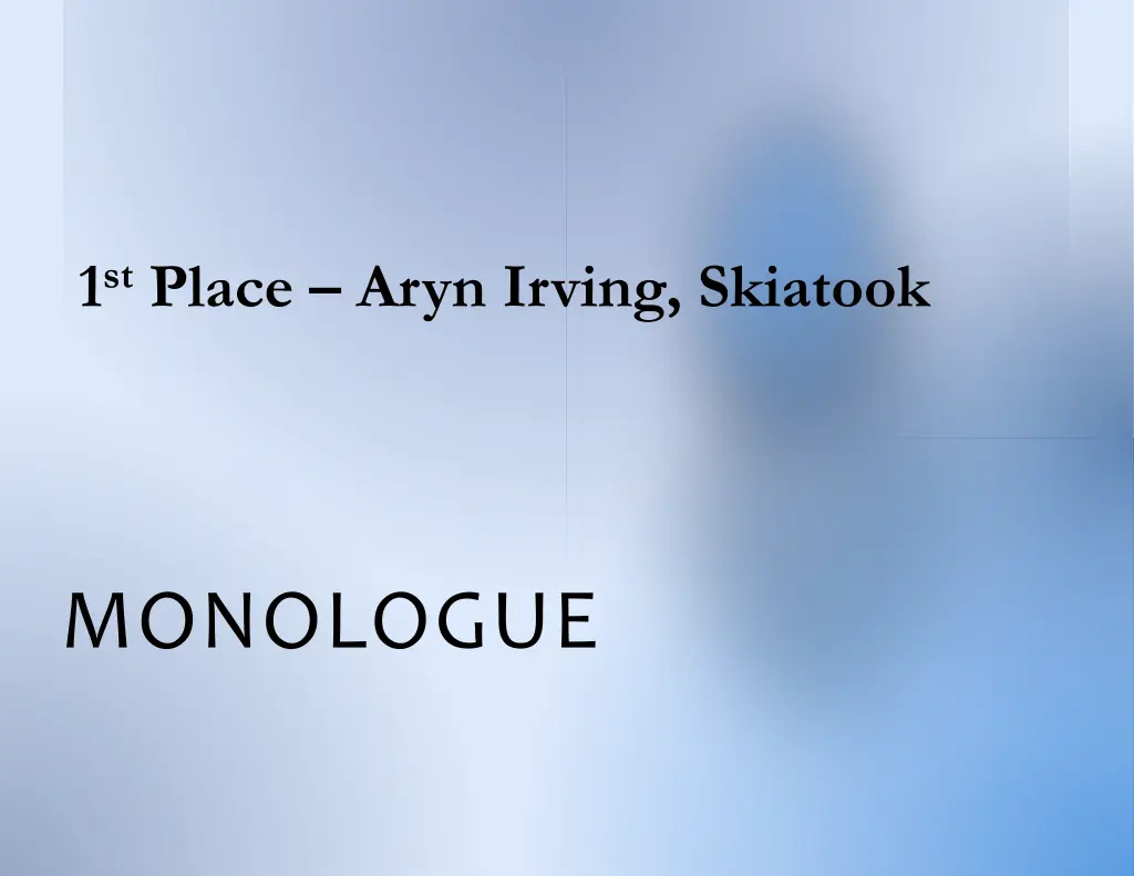 1 st place aryn irving skiatook