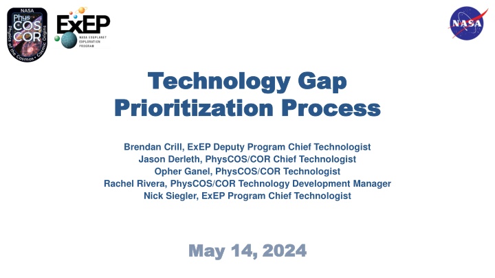 technology gap technology gap prioritization