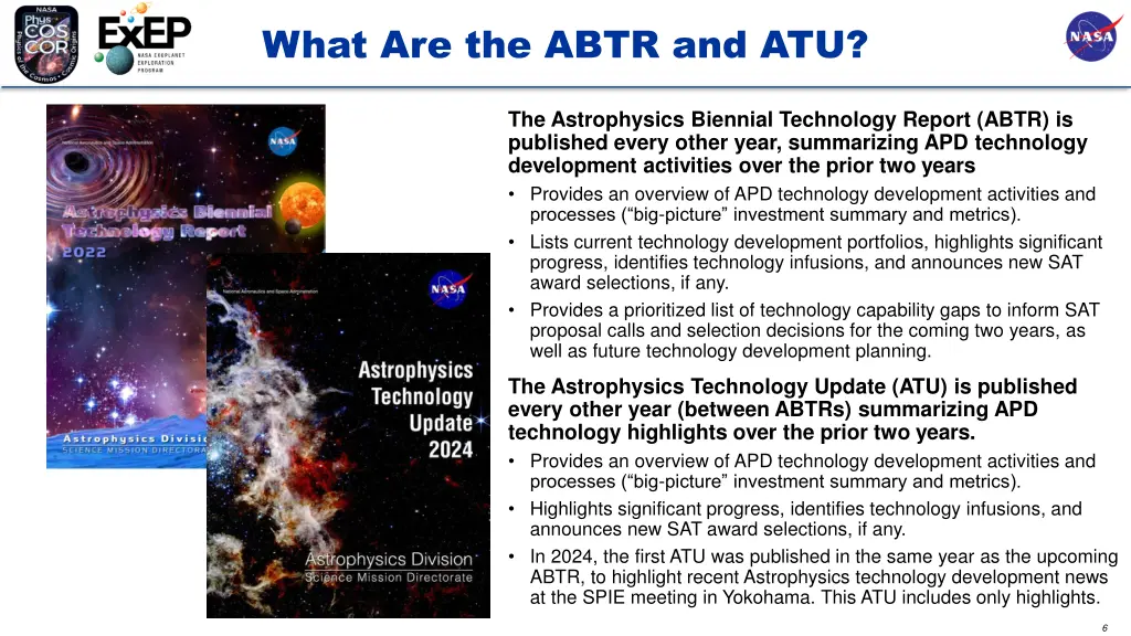 what are the abtr and atu