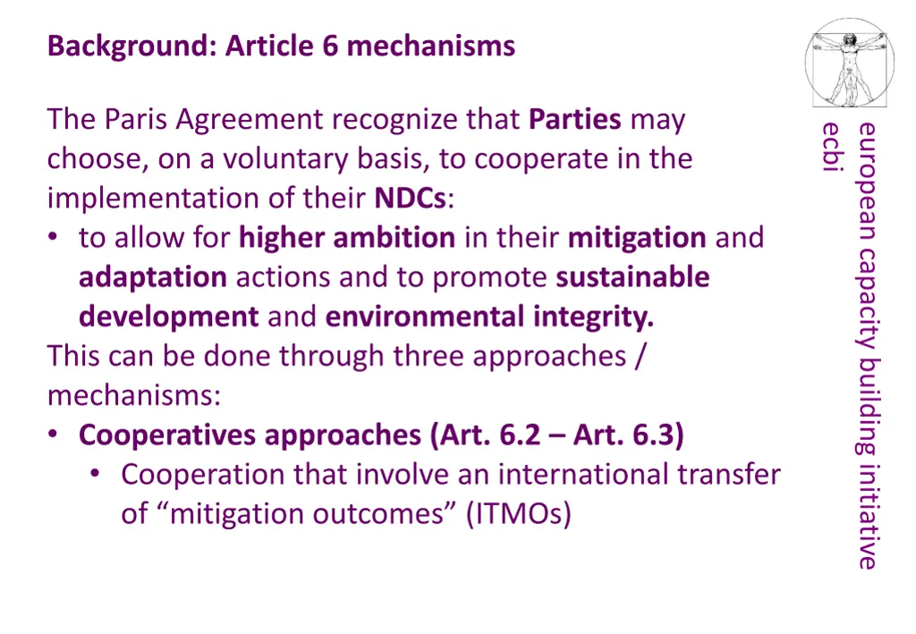 background article 6 mechanisms