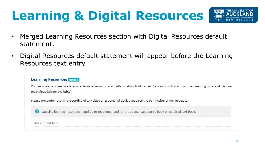 learning digital resources